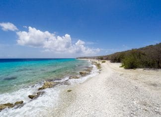 San Juan Curaçao is het rustige strand met helderblauw water en ongerepte natuur.
